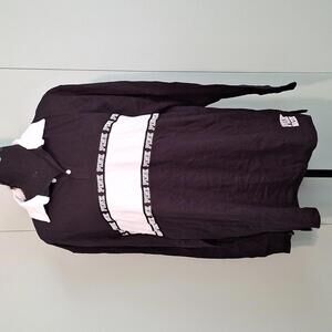 NWT Pink Victorias Secret Black Colored Shirt Size Medium